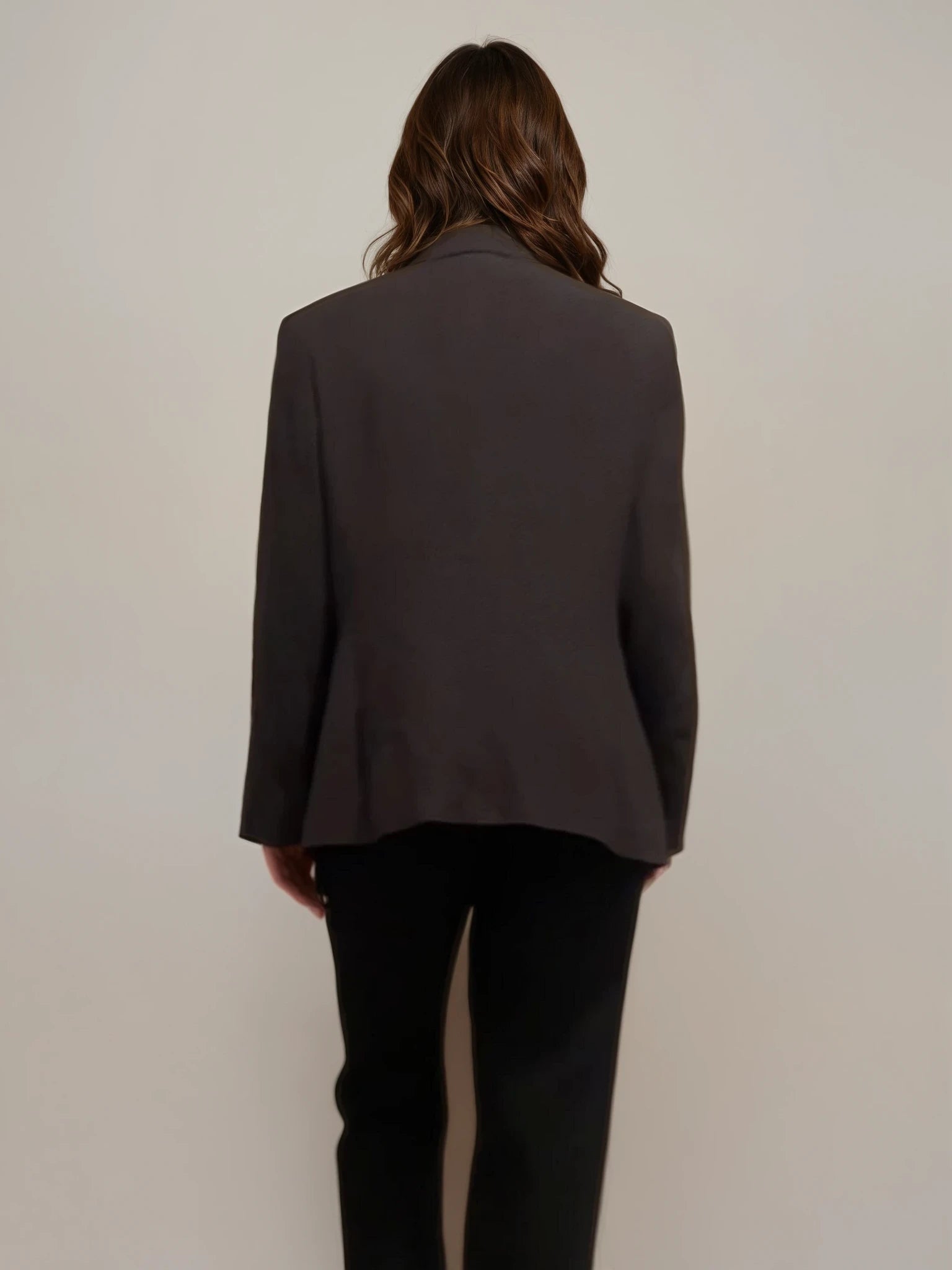 Armani Brown Zig Zag Blazer