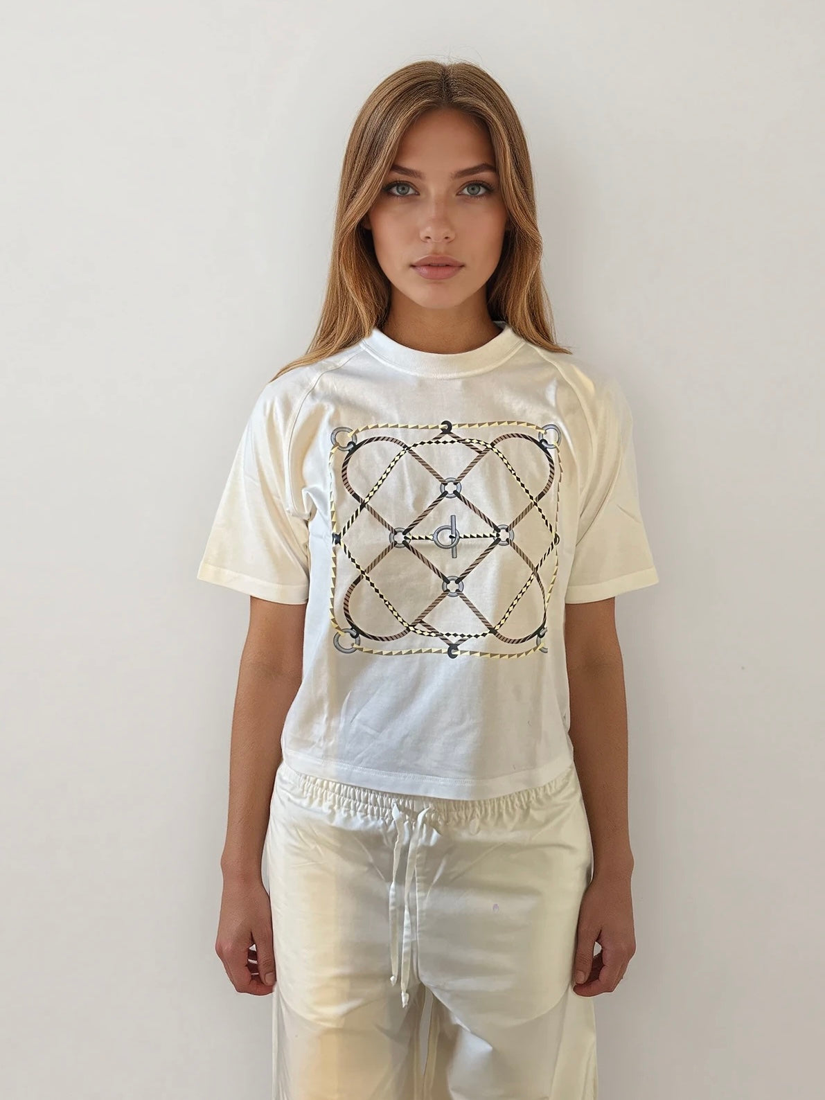 Hermès White Tee
