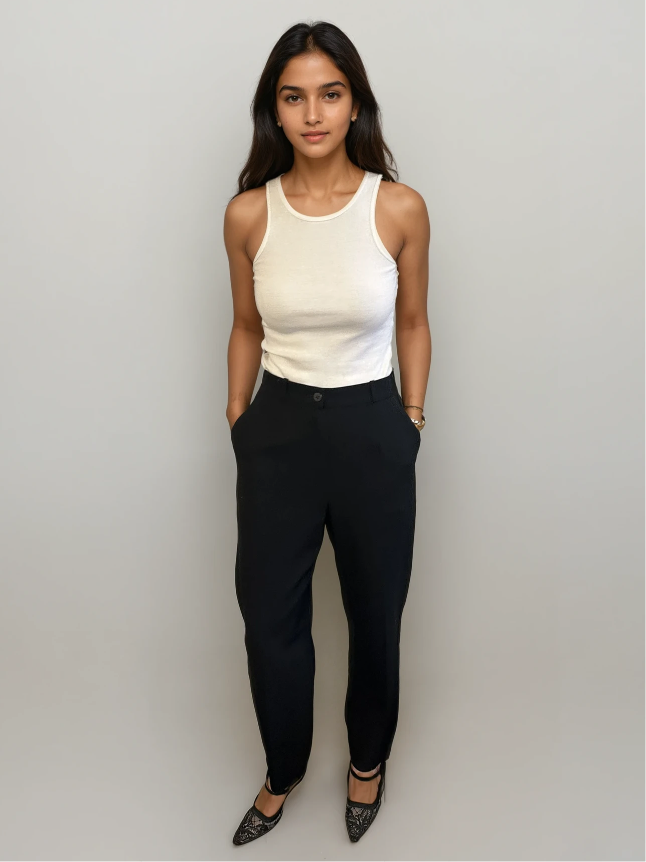 Karl Lagerfeld Black Pants