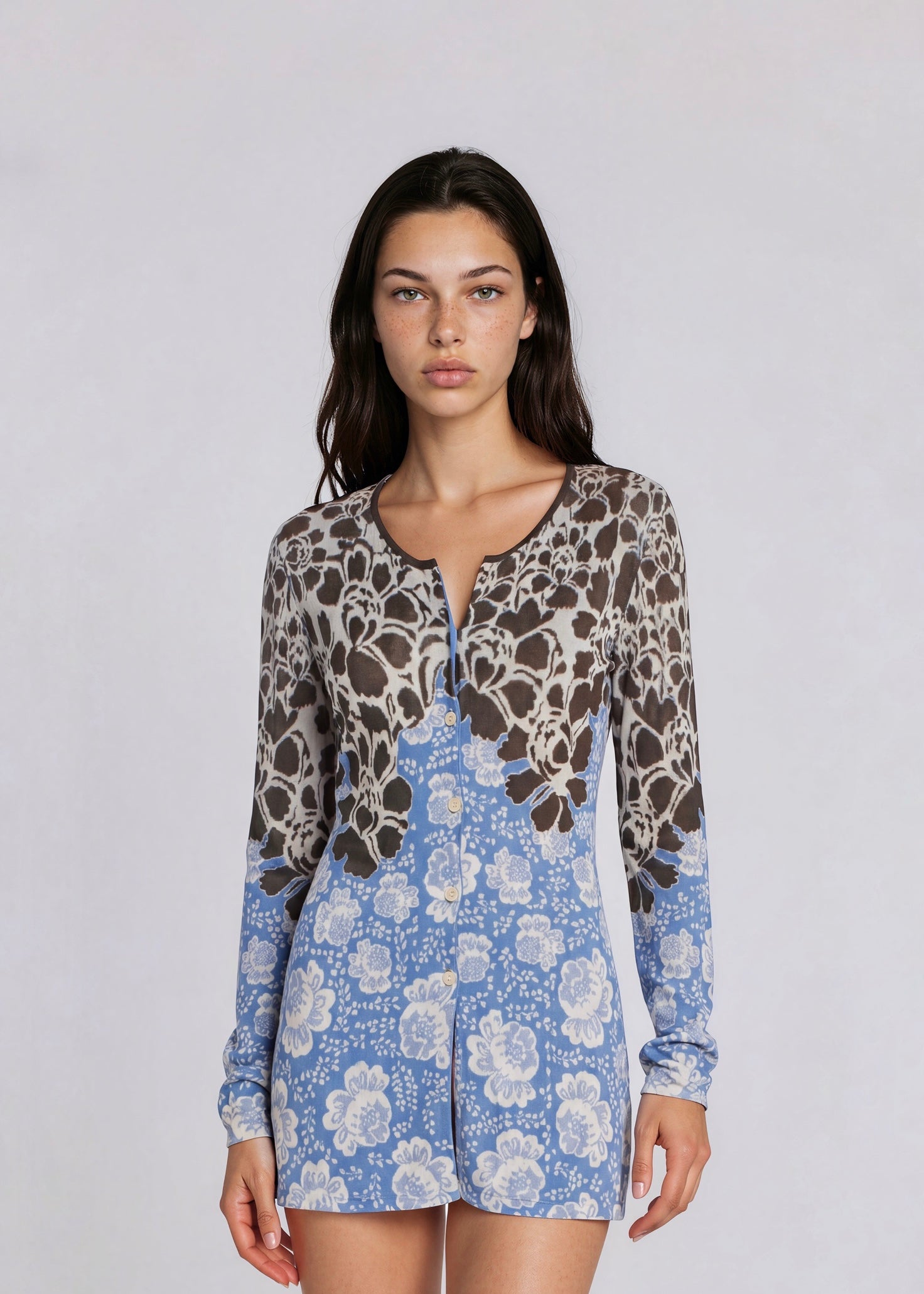 etro printed mini dress Printed Mini Dress