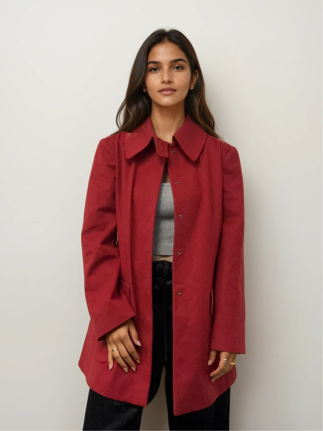 Armani Red Coat