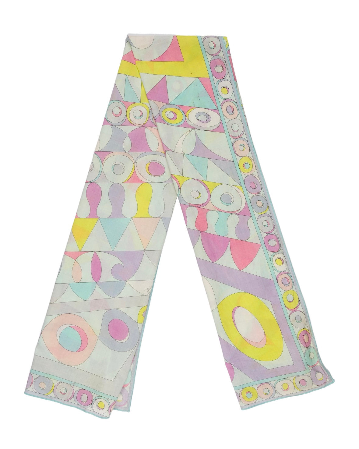 Pucci Printed Pink Scarf/Sarong