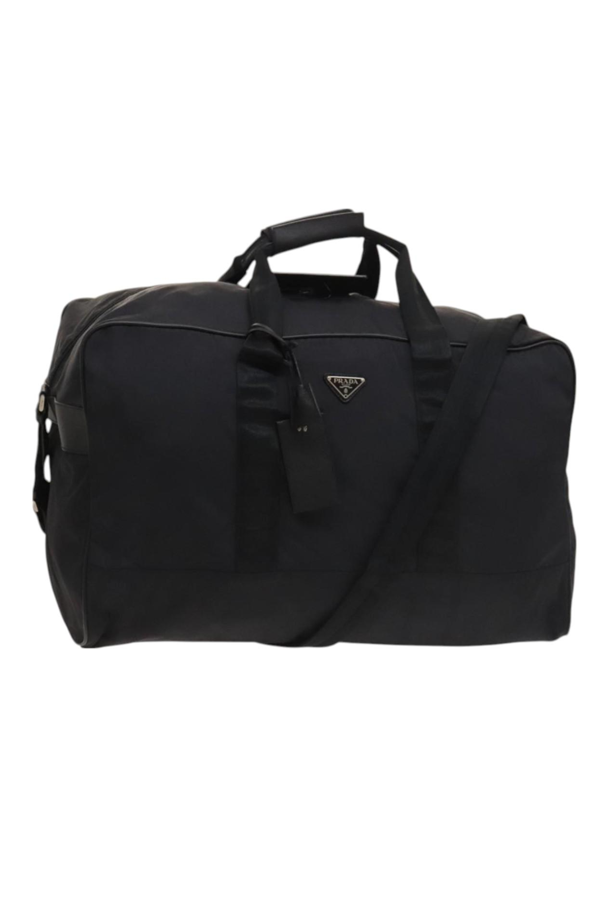 Prada Black Nylon Duffle