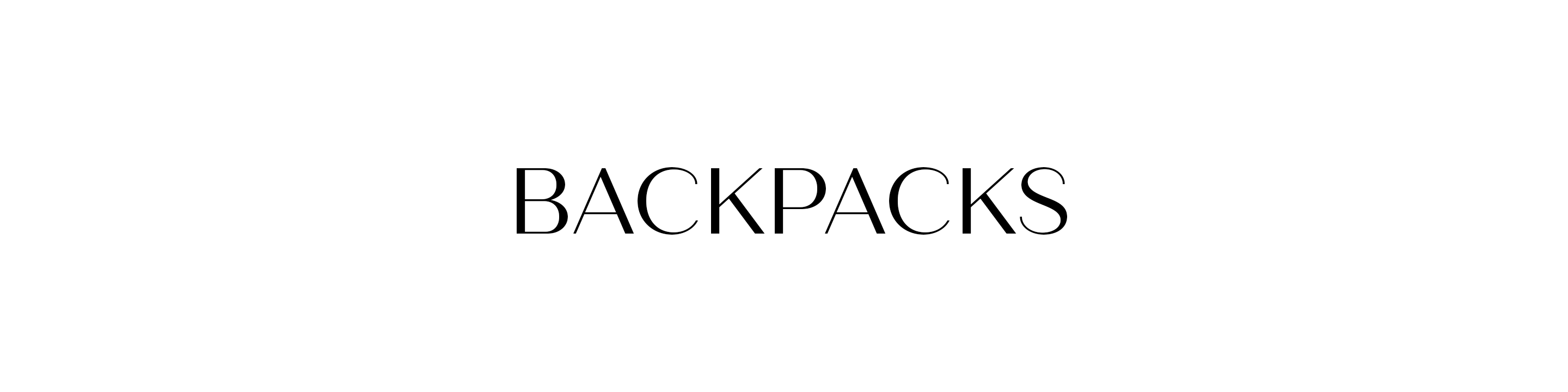 Backpacks