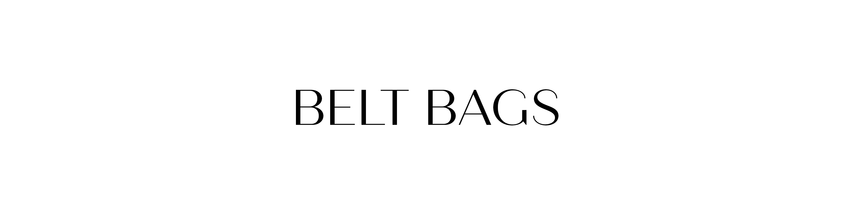 Belt Bags