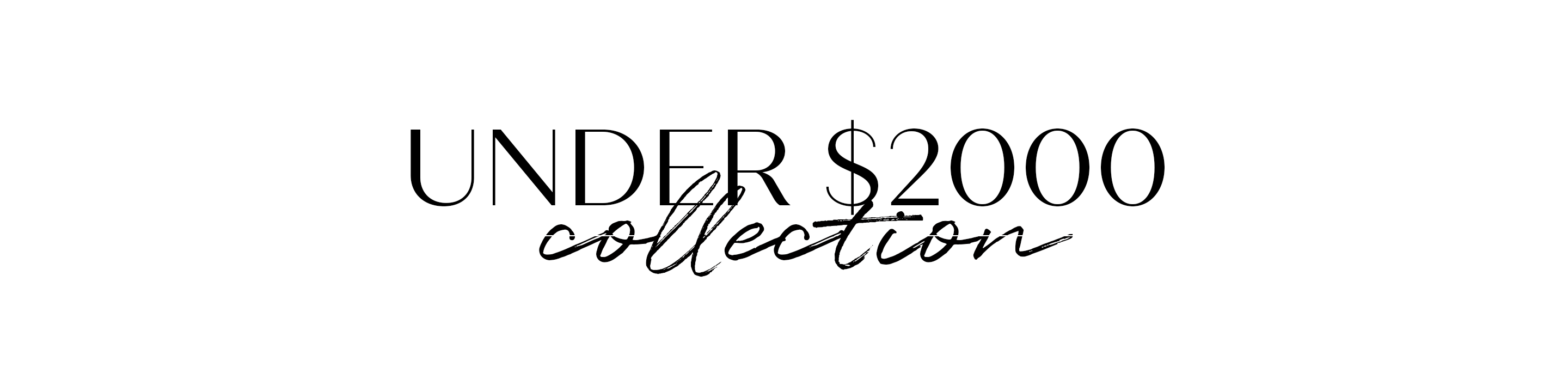 Under $2000