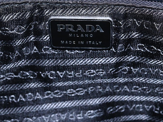 Prada Black Nylon Tote