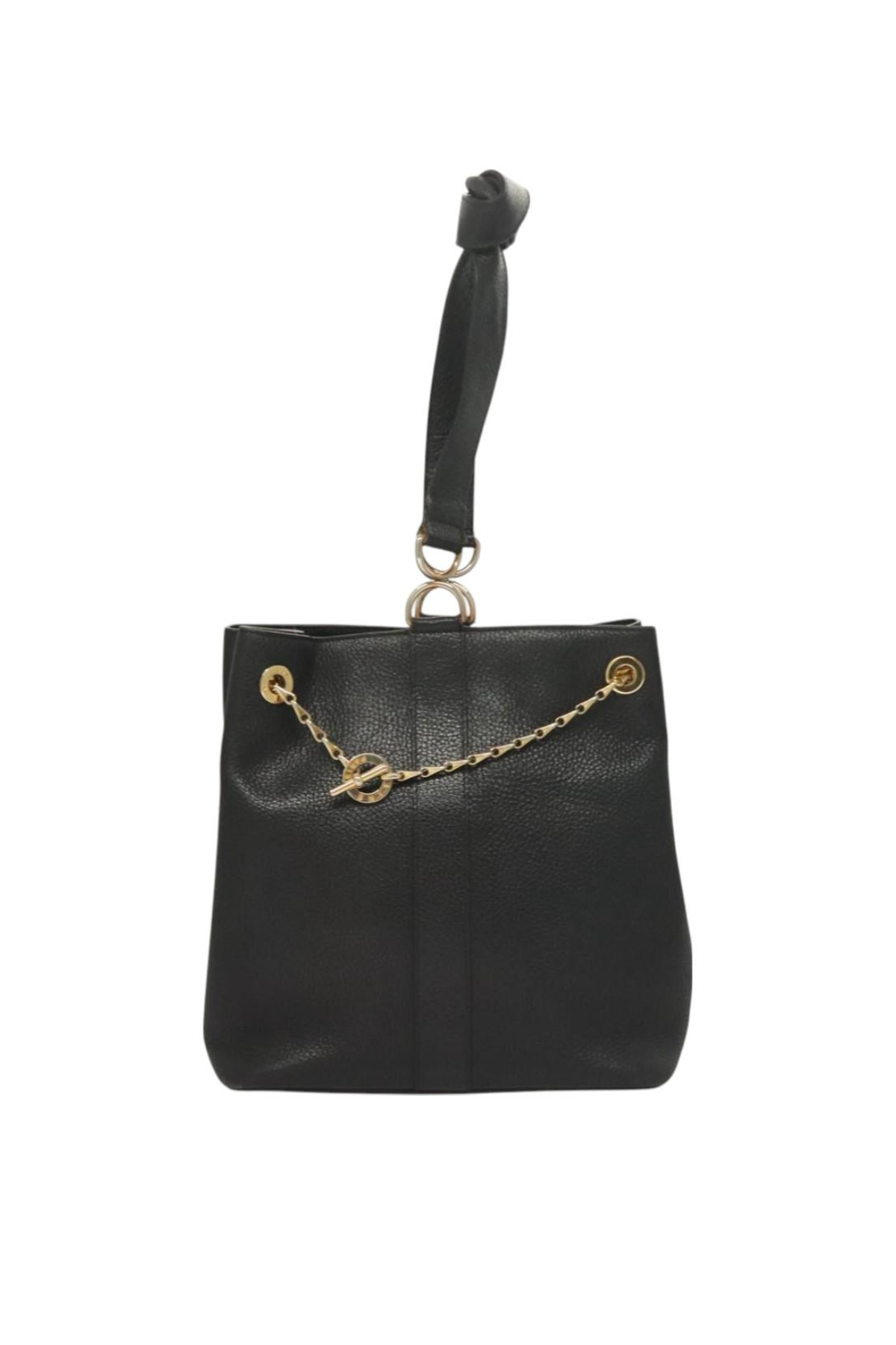 Celine Black Chain Tote