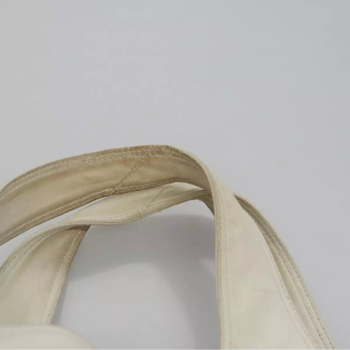 Bottega Veneta White Bucket Tote