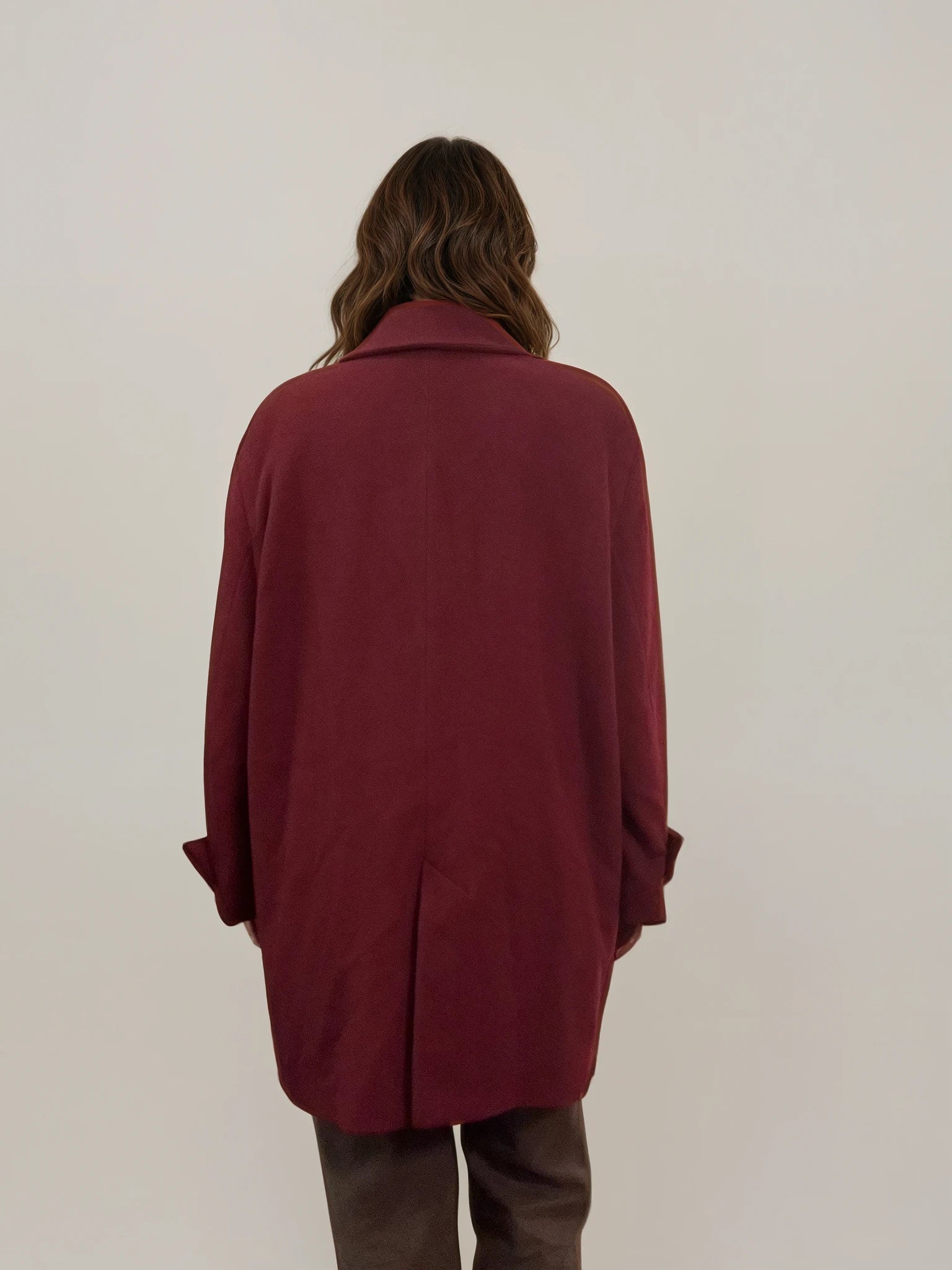 Escada Burgundy Coat