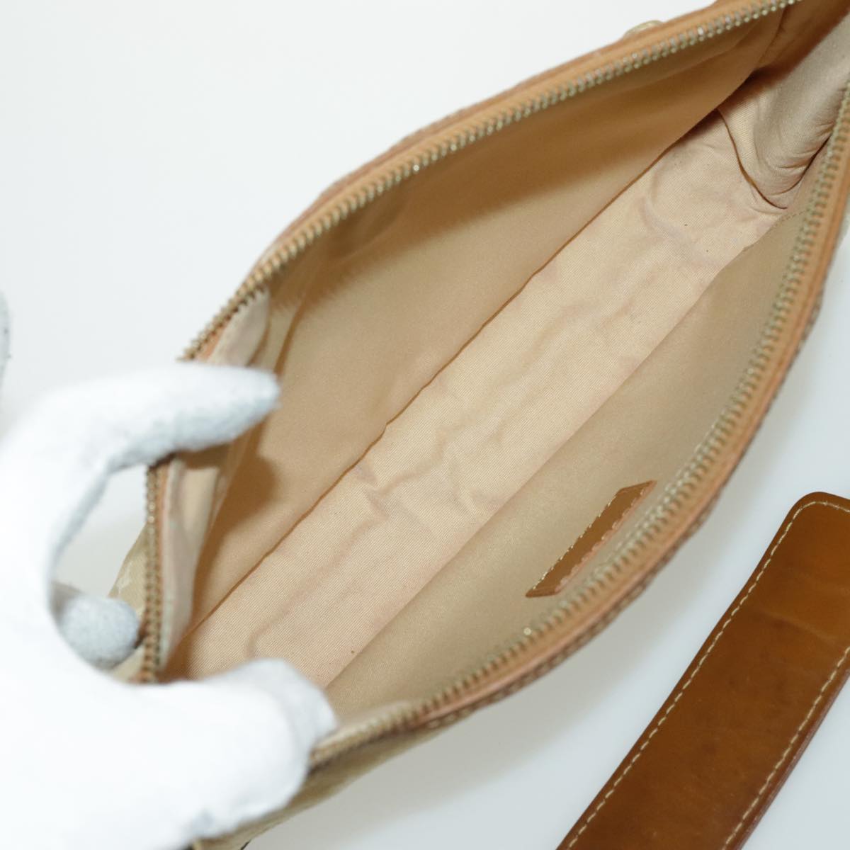 Louis Vuitton Cream Monogram Shoulder Bag