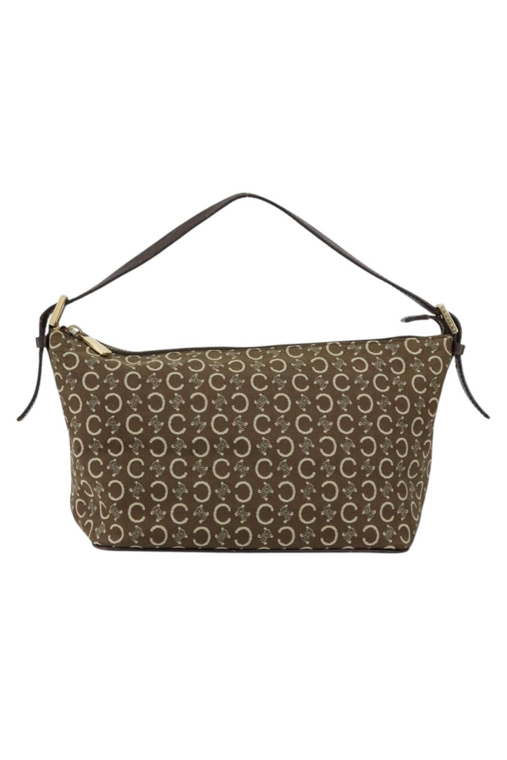 Celine Brown and Cream Handbag