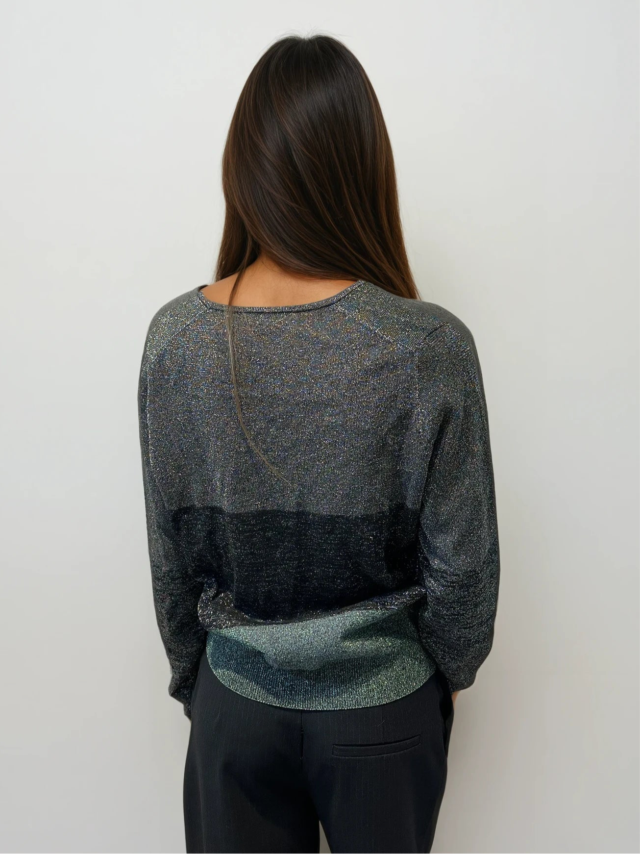 Dries Van Noten Mettalic Top