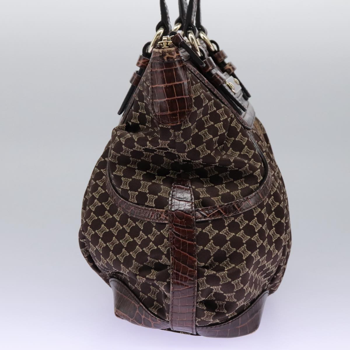Celine Triumph Brown Tote