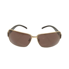 Load image into Gallery viewer, Chanel Brown and Gold Sunglasses
