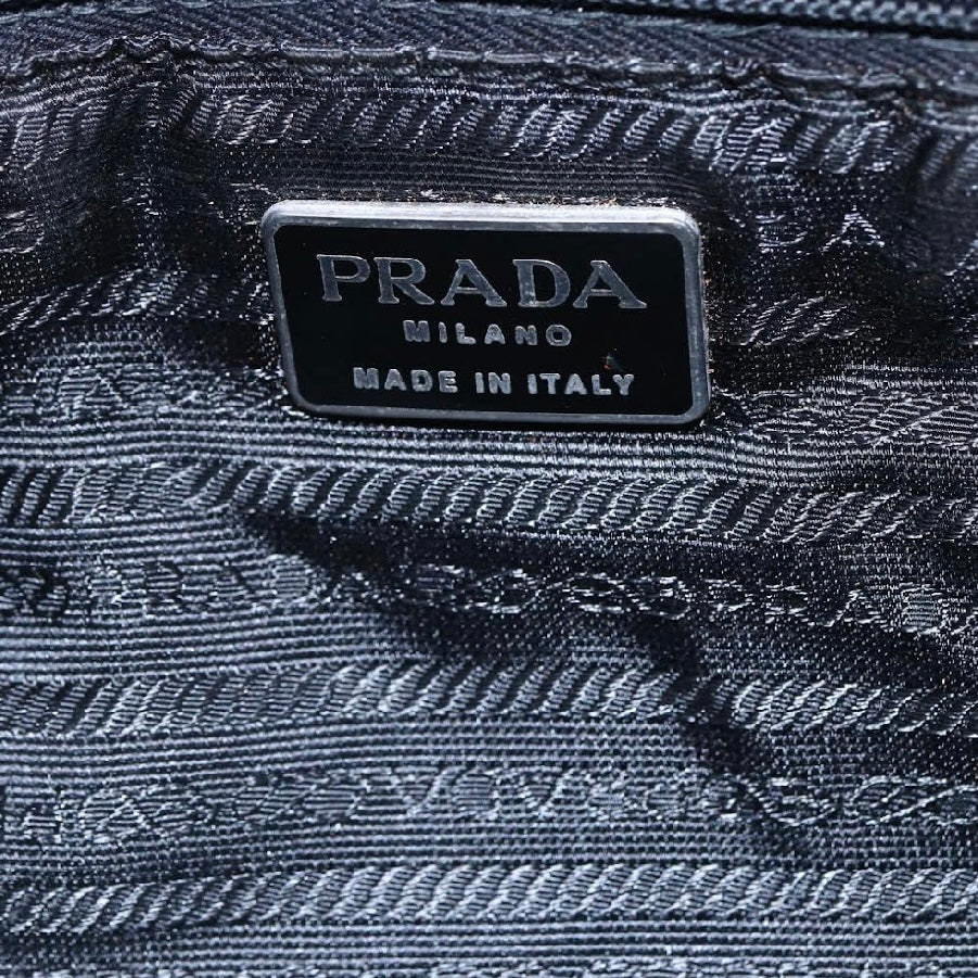 Prada Black East West Shoulder Bag