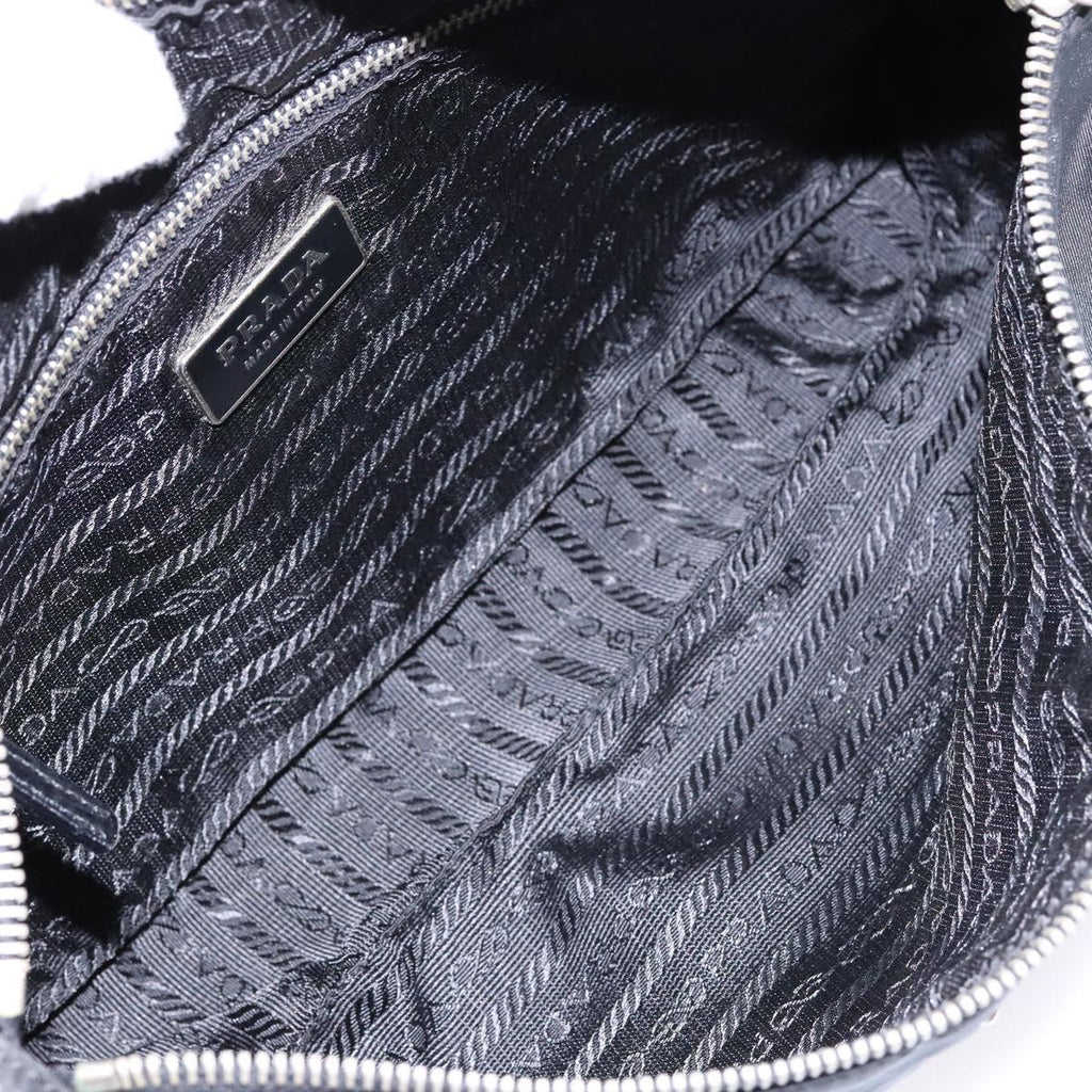 Prada Black Nylon Pochette