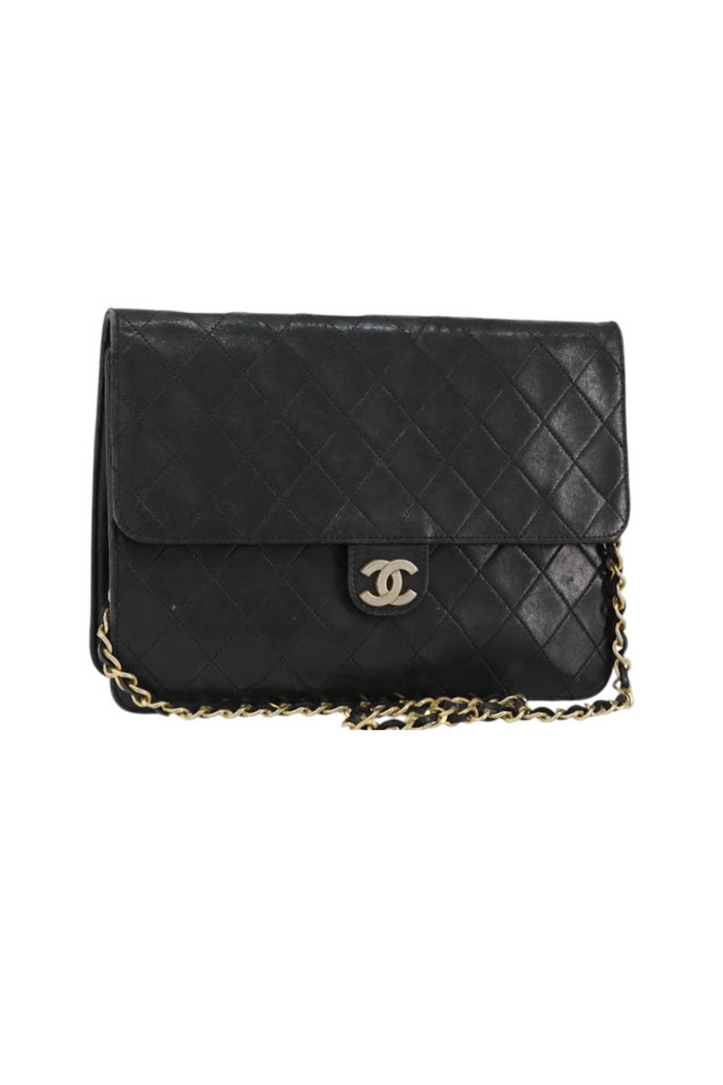 Chanel Black Leather Flap Bag