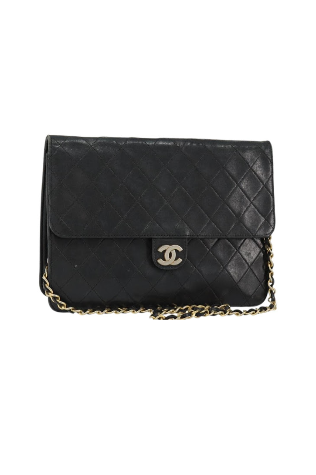 Chanel Black Leather Flap Bag