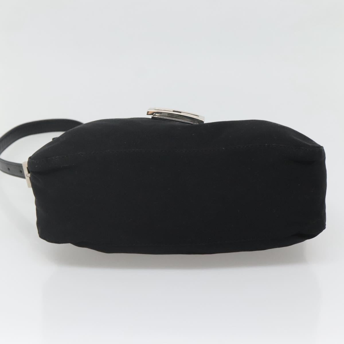 Fendi Black Rectangle Baguette