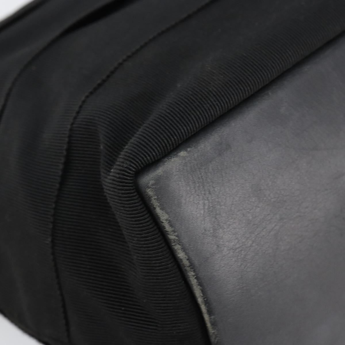Ferragamo Black Chain Tote