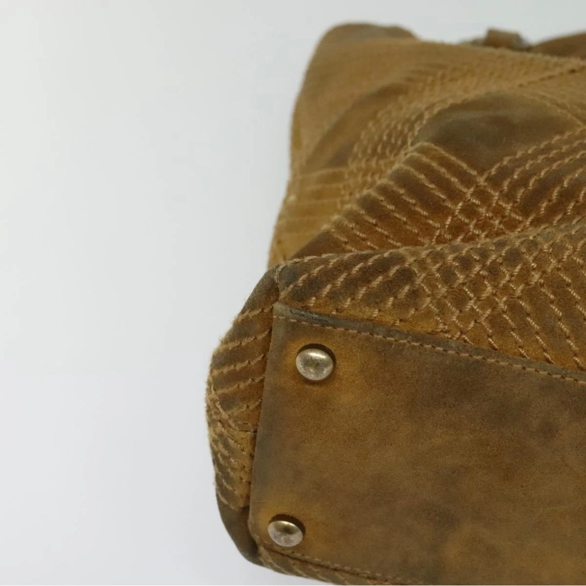 Chanel Tan Suede Tote