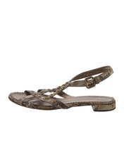 Load image into Gallery viewer, Prada Snakeskin Sandals
