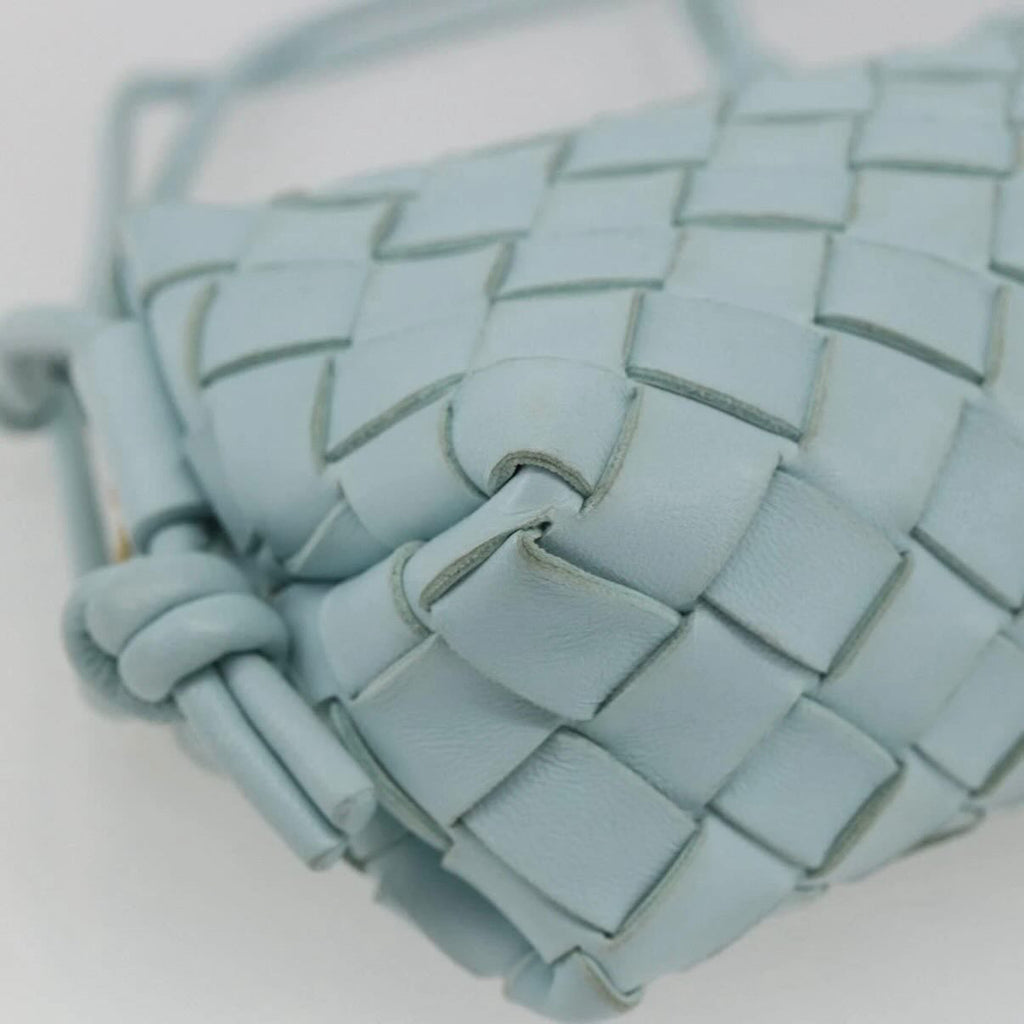 Bottega Veneta Blue Mini Crossbody Bag