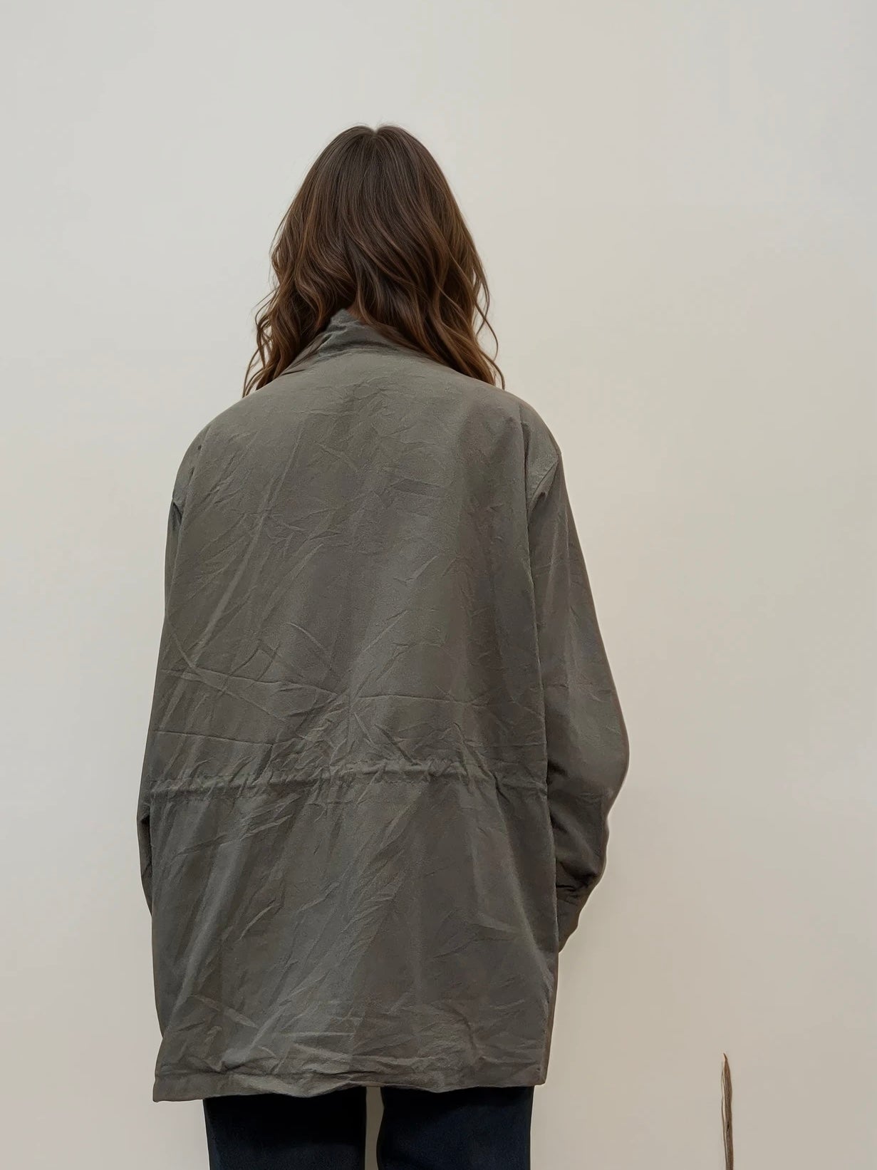 Ysl Green Button Pocket Bomber