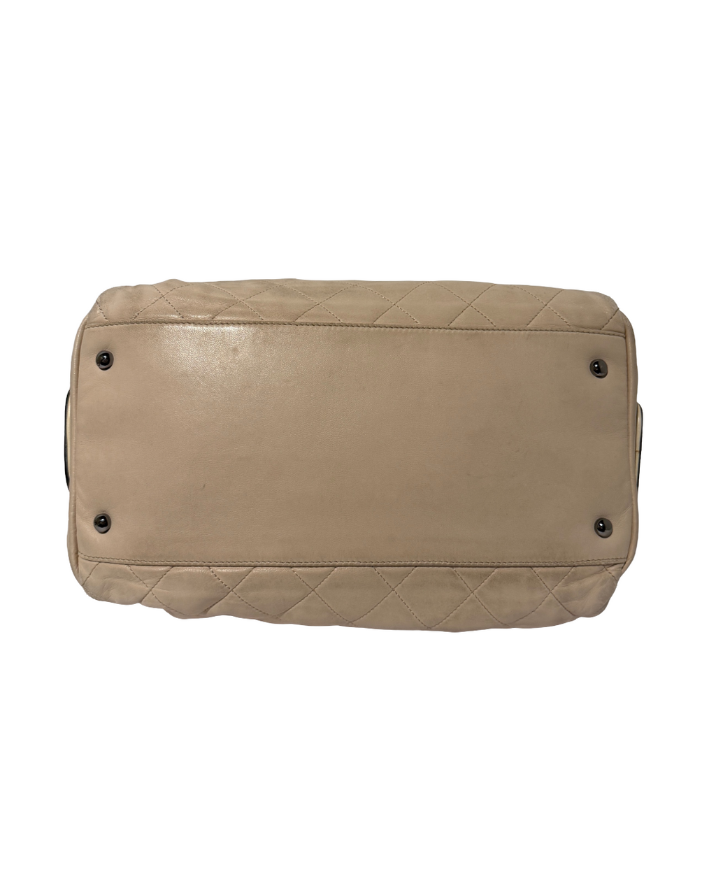 Chanel Tan & Brown Leather Shoulder Bag