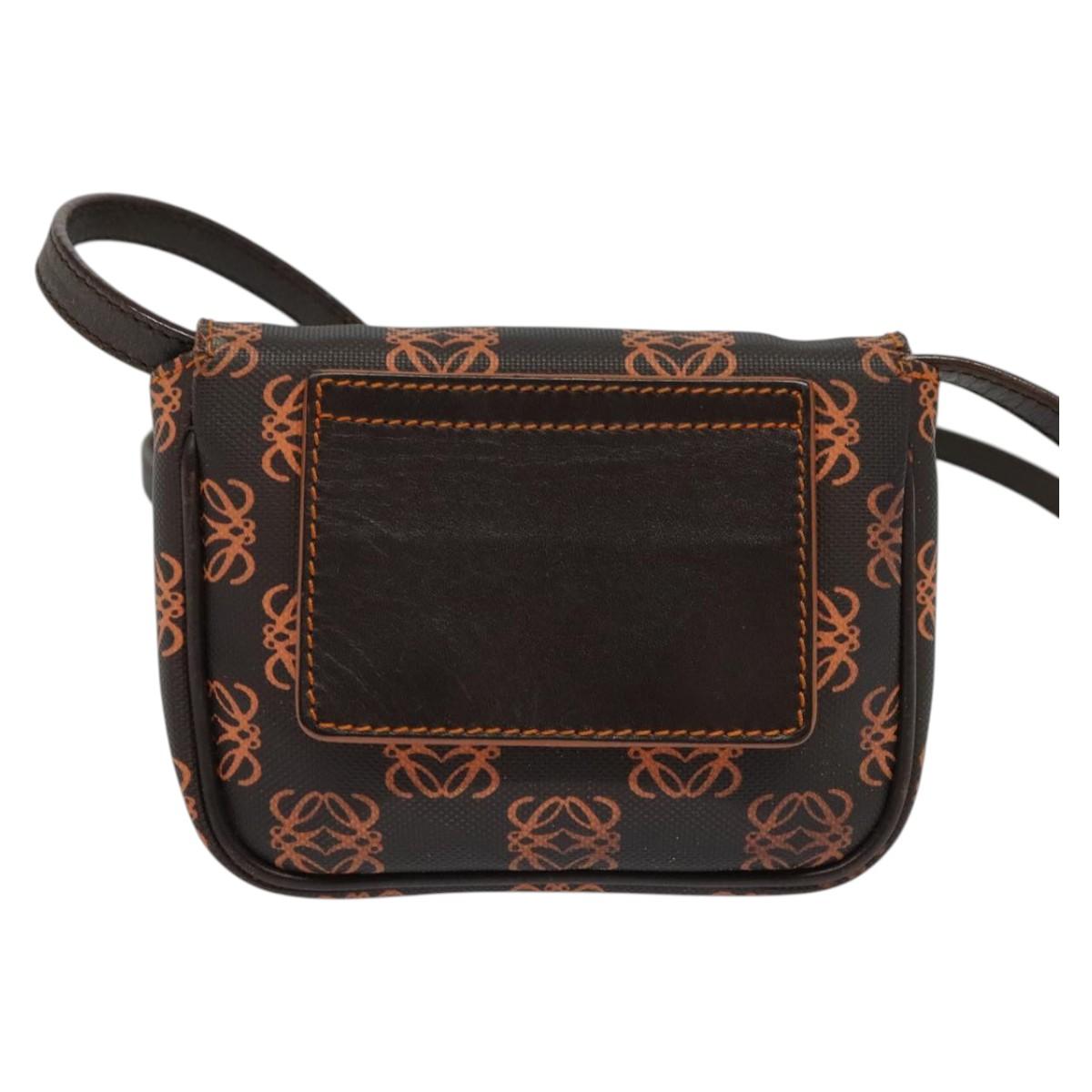 Loewe Orange and Brown Crossbody