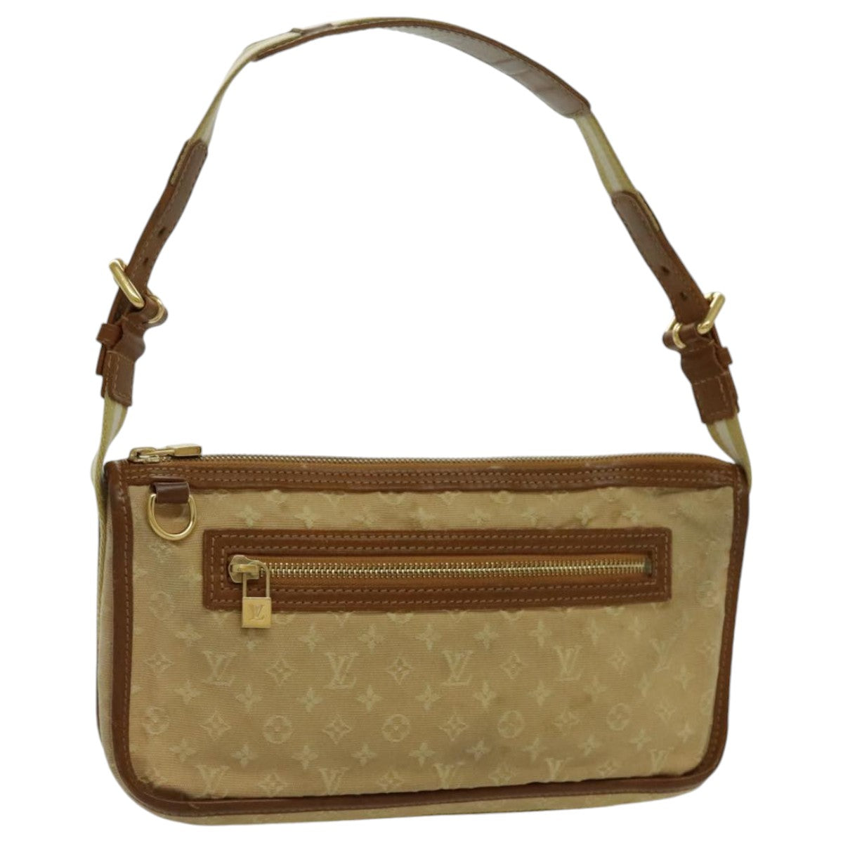 Louis Vuitton Cream Monogram Shoulder Bag