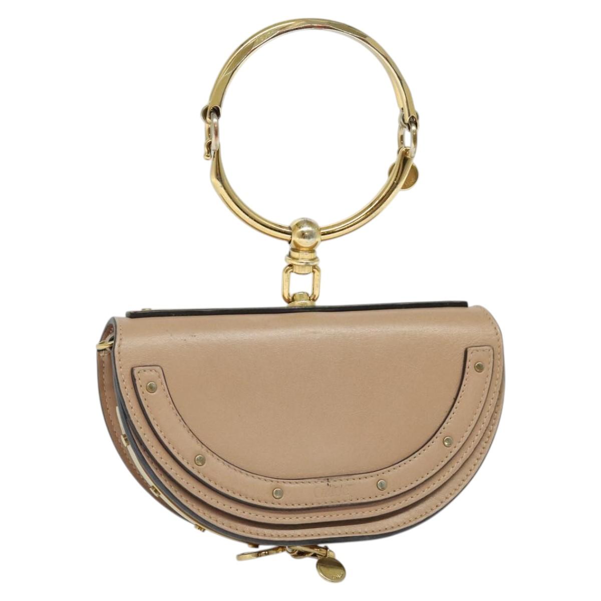 Chloe Tan Circle Handbag