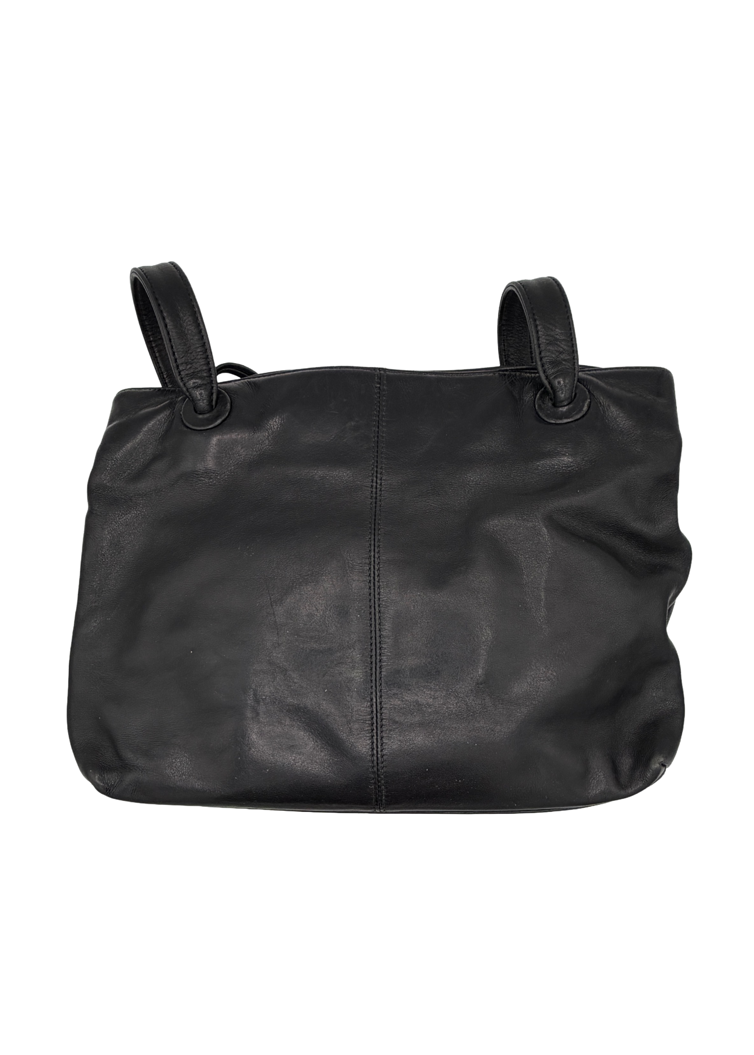 Chanel Black Leather Shoulder Bag