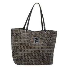 Load image into Gallery viewer, Fendi Zucchino Navy Tote
