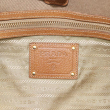 Load image into Gallery viewer, Prada Tan Logo Tote
