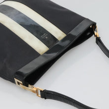 Load image into Gallery viewer, Gucci Striped Black and White PVC Shoulder Bag
