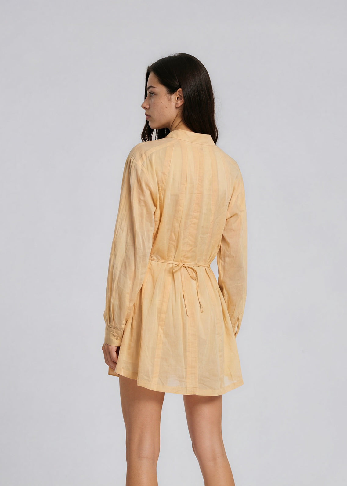 Dries Van Noten Linen Mini Dress