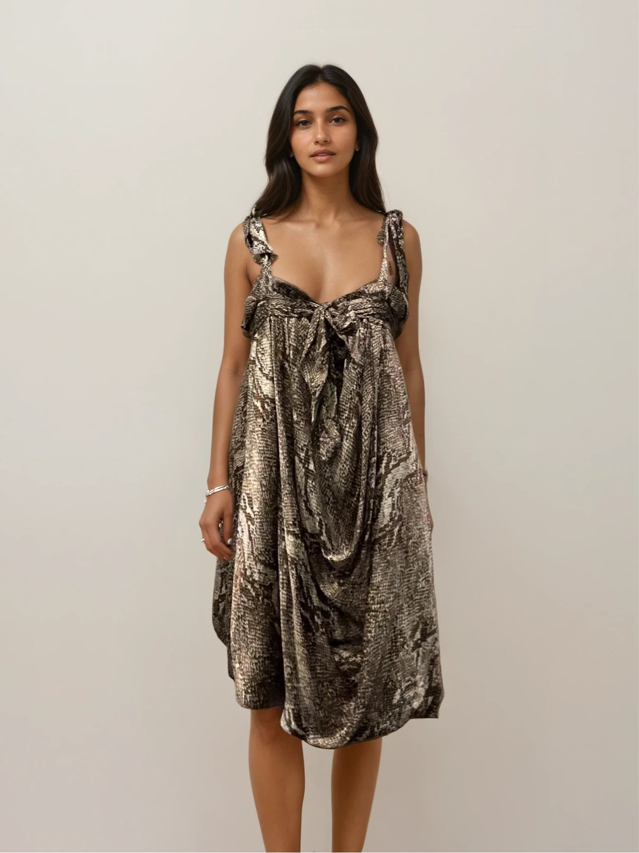 By Malene Birger Animal Printed Dress