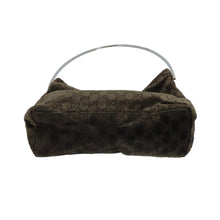 Load image into Gallery viewer, Gucci Tom Ford Brown Monogram Velvet Shoulder Bag
