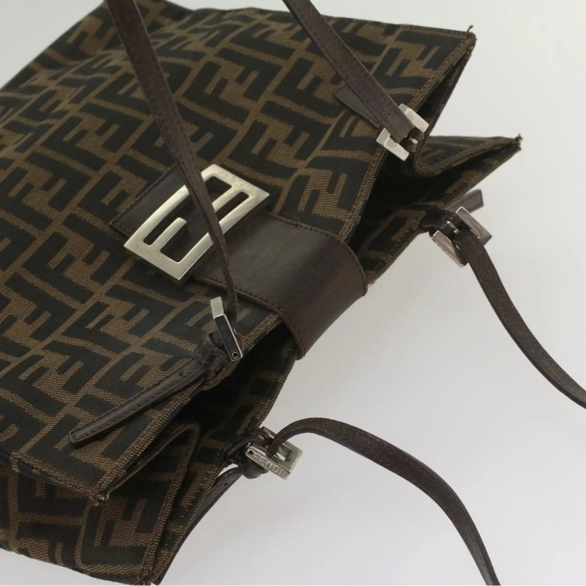 Fendi Zucca Baguette Tote