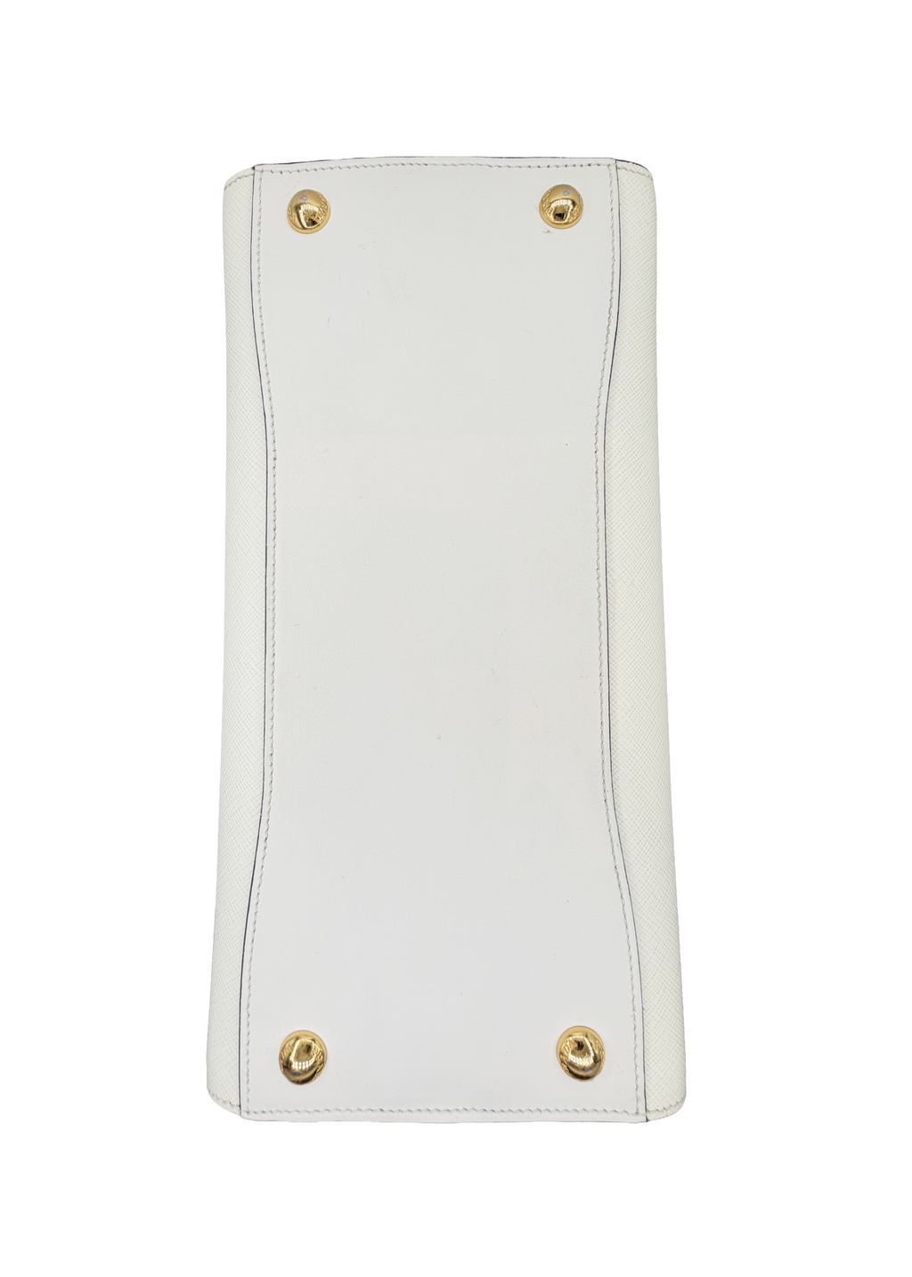 Prada White Saffiano Handbag