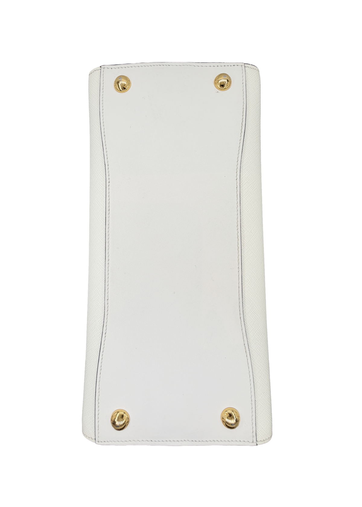 Prada White Saffiano Handbag