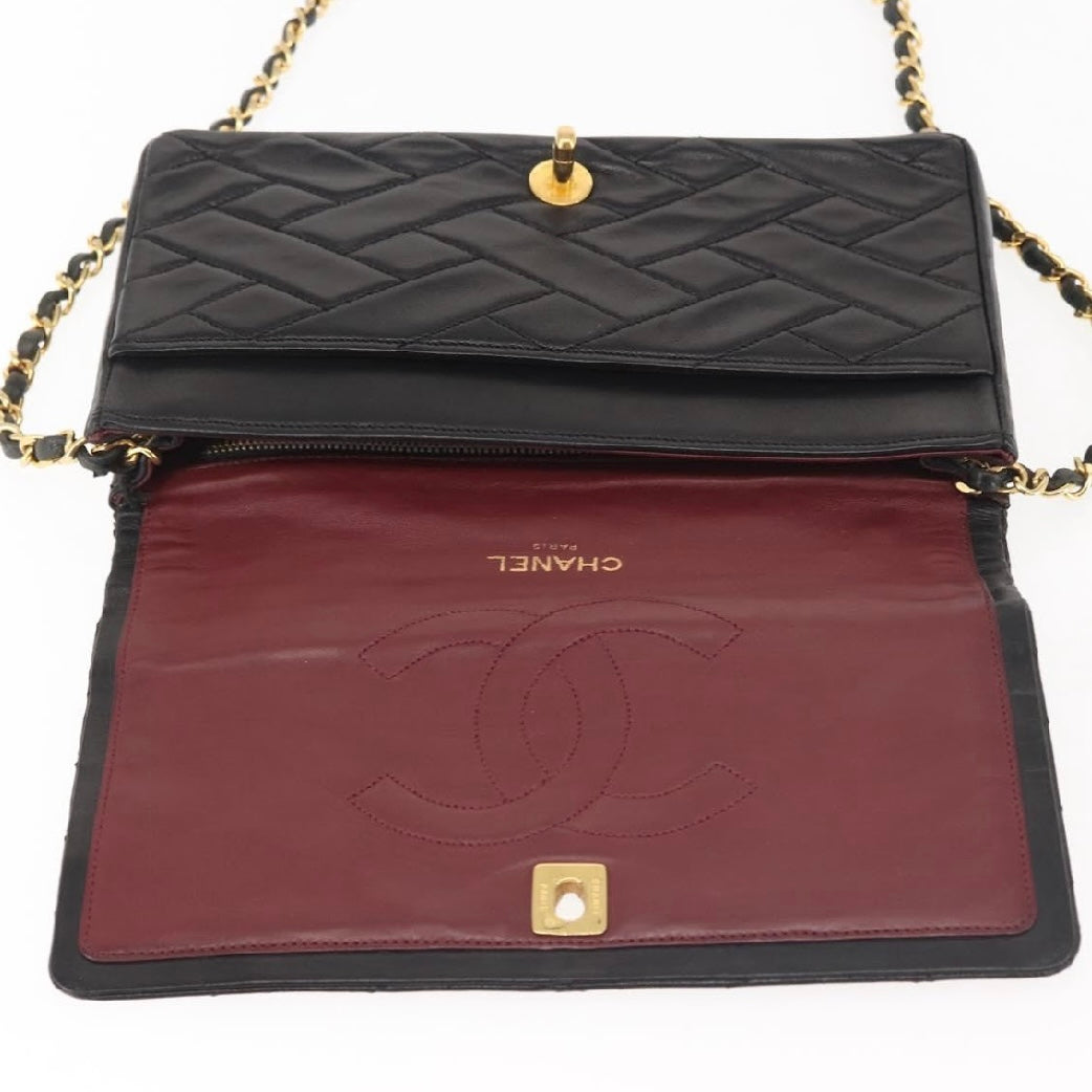 Chanel Black Quilted Flap Bag