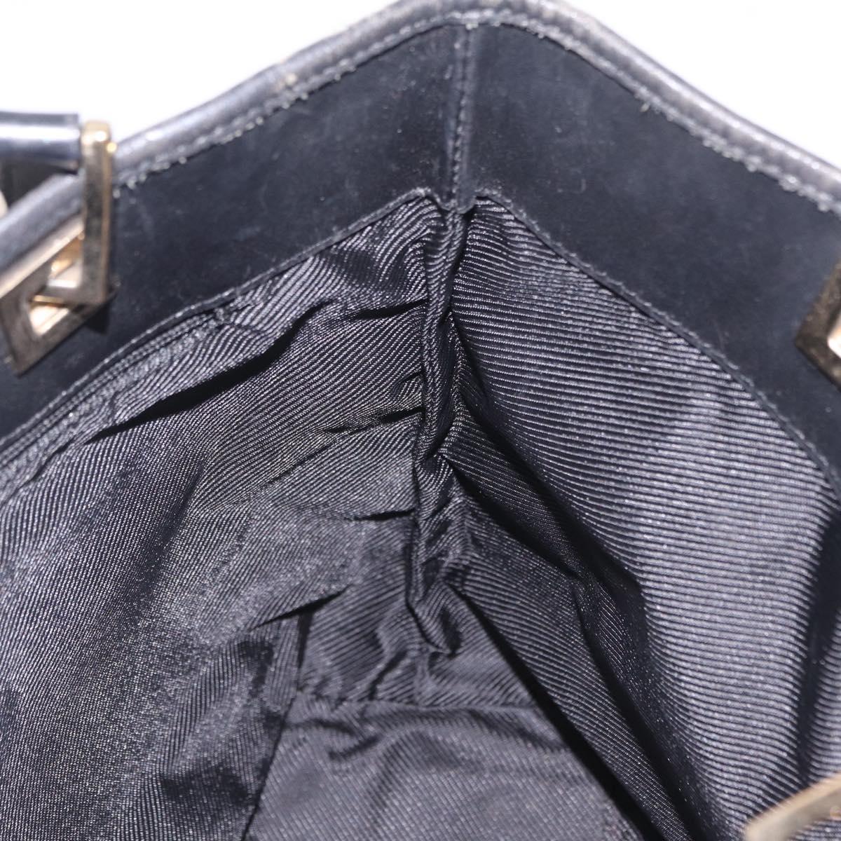 Gucci Tan and Black Monogram Mini Tote