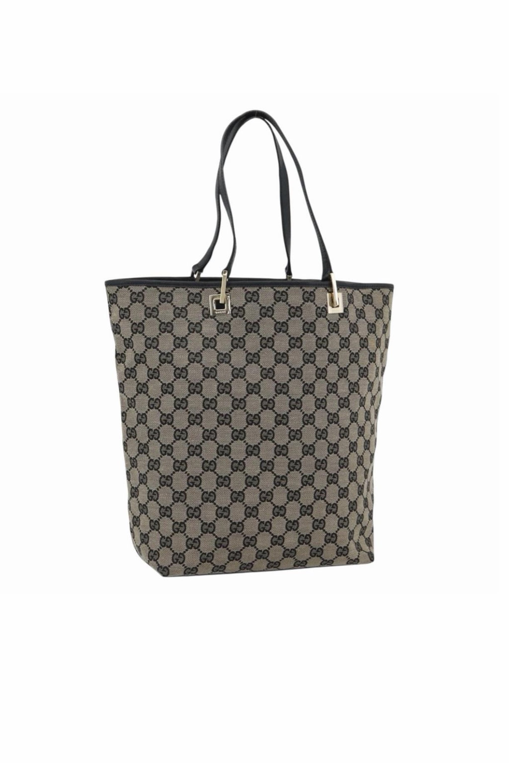 Gucci Navy Monogram Tote
