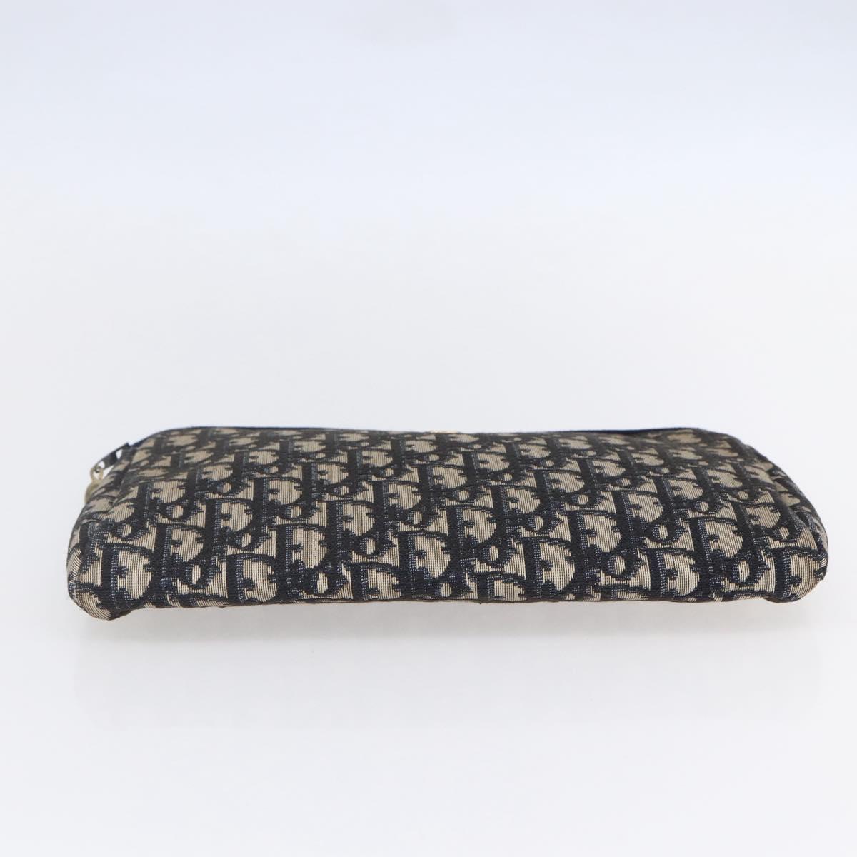 Dior Navy Monogram Clutch