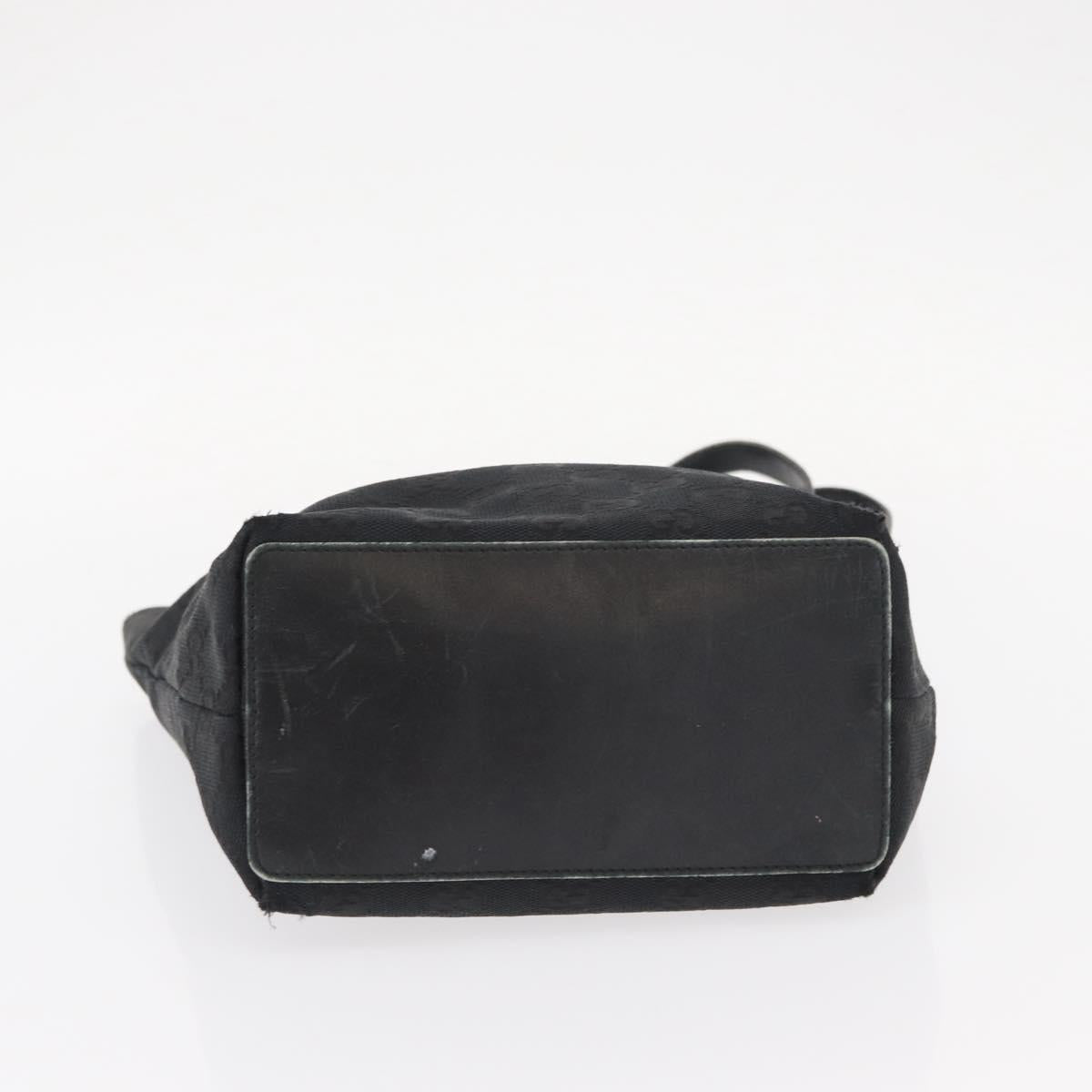 Gucci Black Monogram Tote Bag