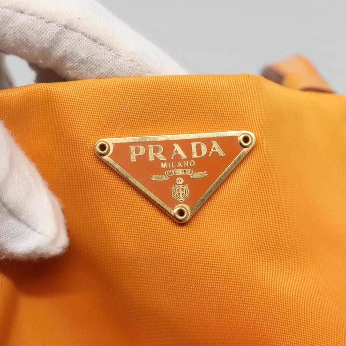 Prada Orange East West Shoulder Bag