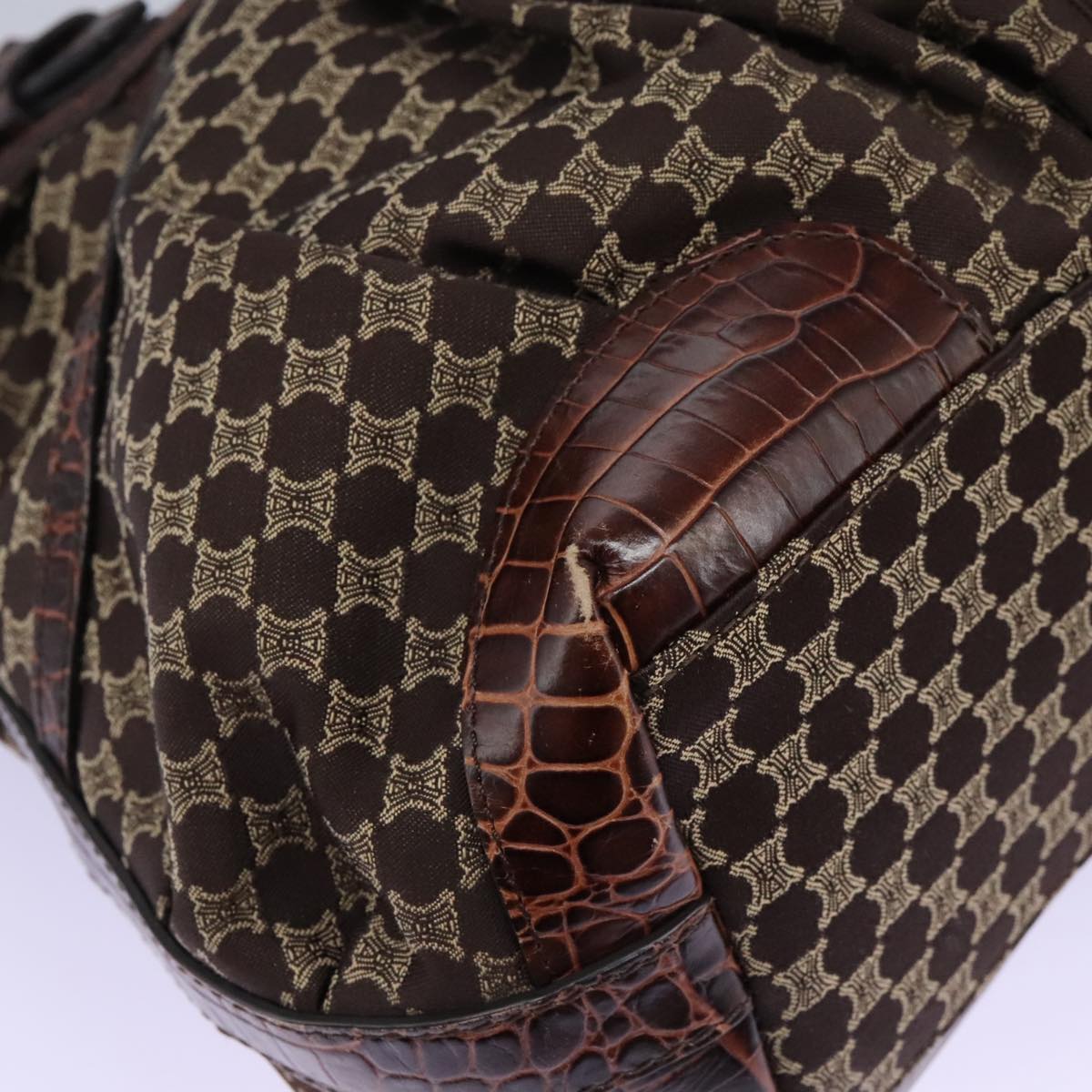 Celine Triumph Brown Tote